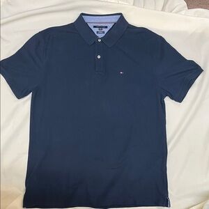 Tommy Hilfiger Men's Dark Blue Polo Shirt